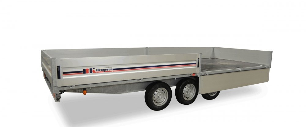 Remorque cargo PHN 1955TA – Professionnelle et robuste – 1 900 kg