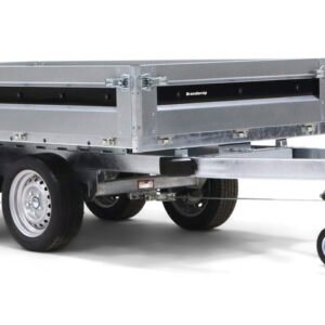 Remorque Benne BT4310STB2700 – Électro-hydraulique 2 essieux – 2700 kg