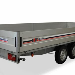 Remorque cargo PHN 3555TA – Professionnelle et robuste – 3 500 kg