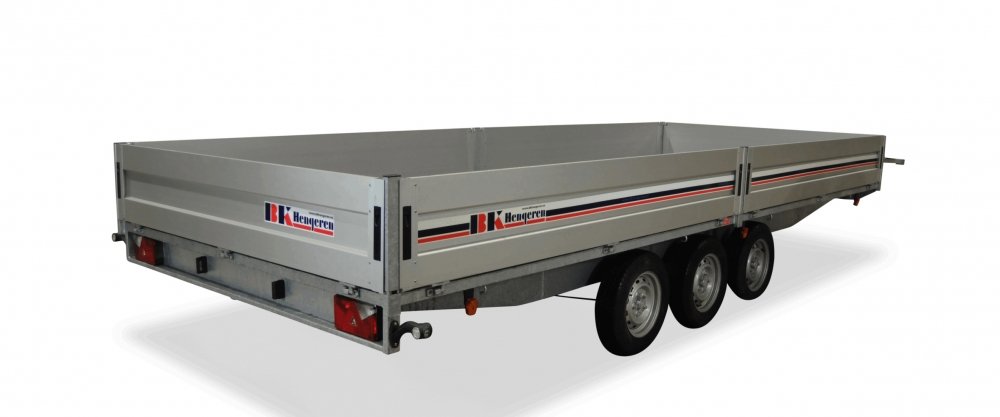 Remorque cargo PHN 3555TA – Professionnelle et robuste – 3 500 kg