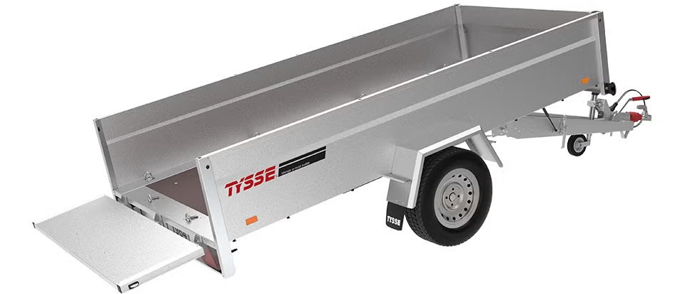 Remorque basculante Tysse 6386 – 2 700 kg
