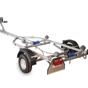 Remorque 17-850A – 660 kg de charge utile | Suspension Spirax | Fabrication Premium