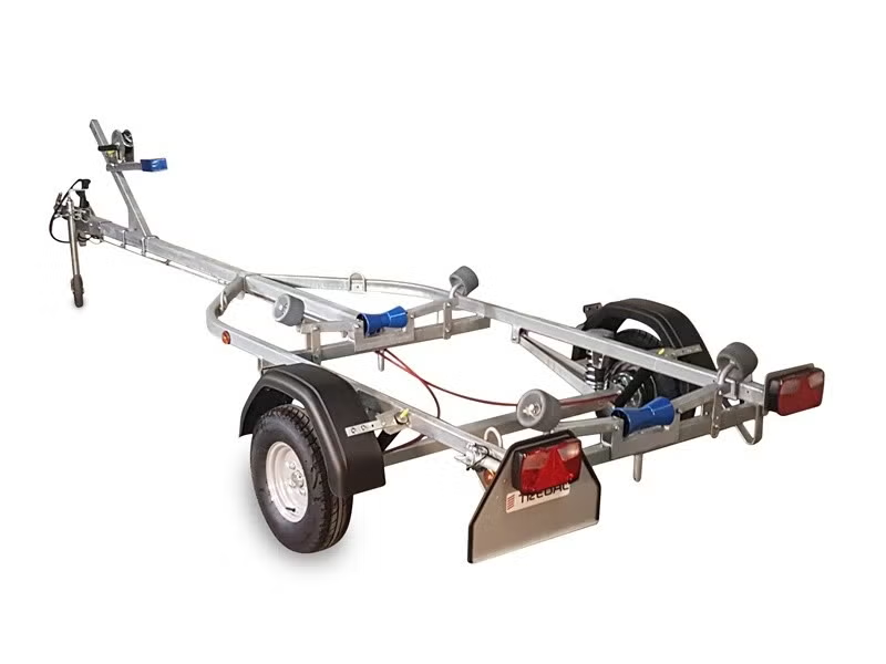 Remorque 17-850A – 660 kg de charge utile | Suspension Spirax | Fabrication Premium